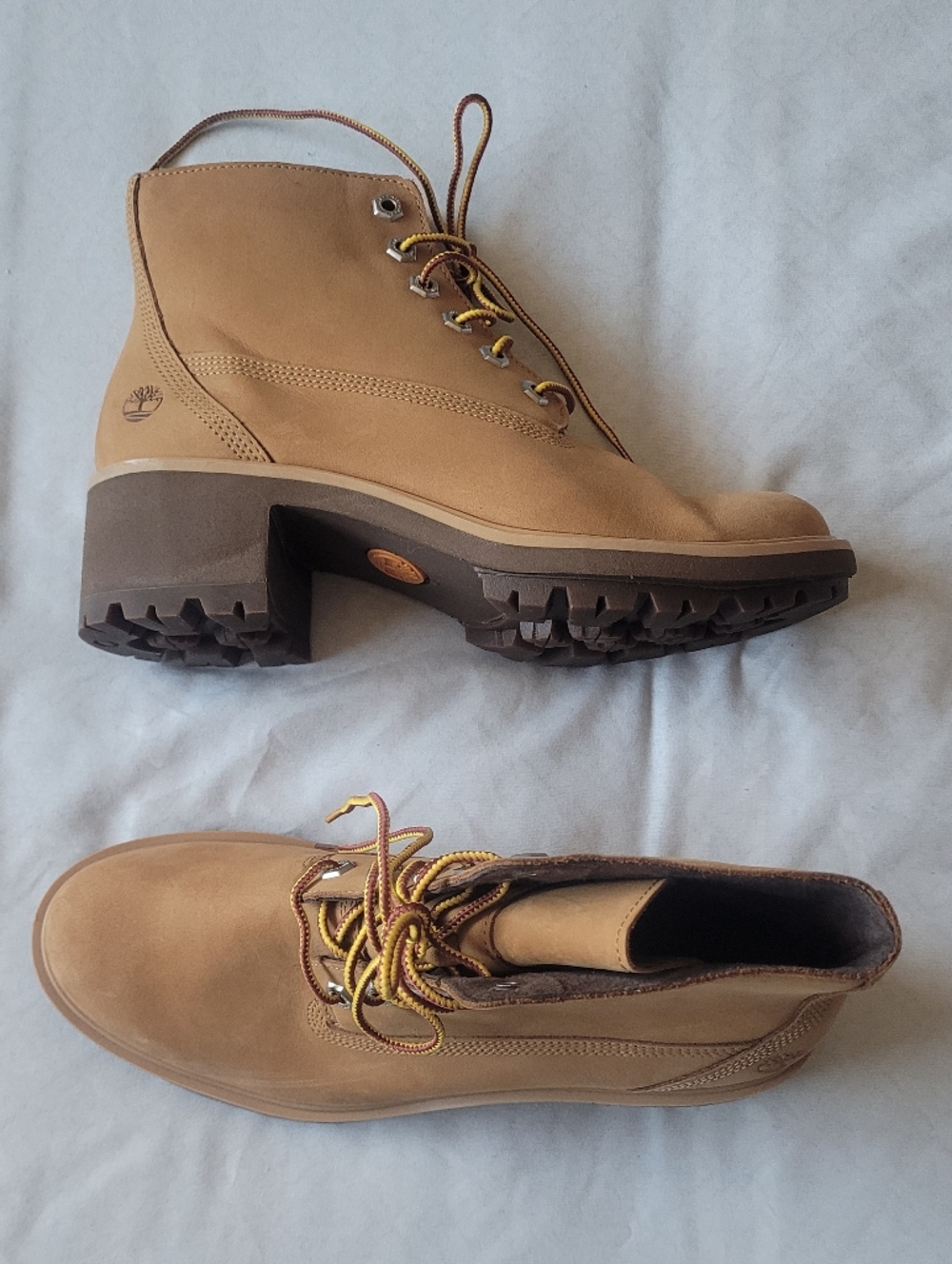 Timberland Tan Womens Heeled Boots